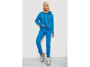 Спортивный костюм женский двухнитка, цвет джинс, 214R1419-005