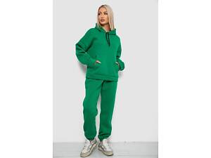 Спортивний костюм жіночий на флісі, колір зелений, 238R5726