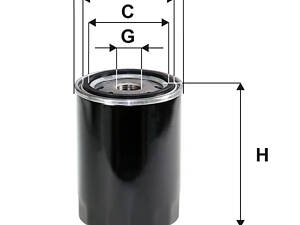 Спортивний масляний фільтр WIX FILTERS WL7176 Peugeot 406, 605, 604, Boxer; Citroen Jumper 1109C4, 95495251, 2132