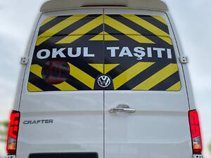 Спойлер (під фарбування) для Volkswagen Crafter 2016- рр