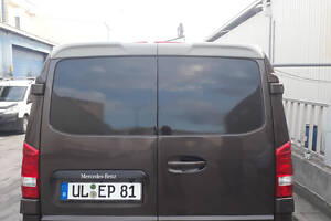 Спойлер анатомік 2 двері (під фарбування) для Mercedes Vito / V-class W447 2014-2024 рр