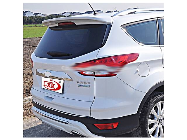 Спойлер (белый) для Ford Kuga/Escape 2013-2019 гг - Фото 5