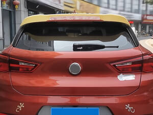 Спойлер LIP (1234 Upgrade, черный) для BMW X2 F39 (2018-2024)