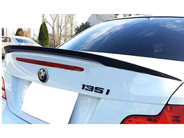Спойлер LIP для E82 (1234 Upgrade, черный) для BMW 1 серия E81/82/87/88 2004-2011 гг - Фото 1