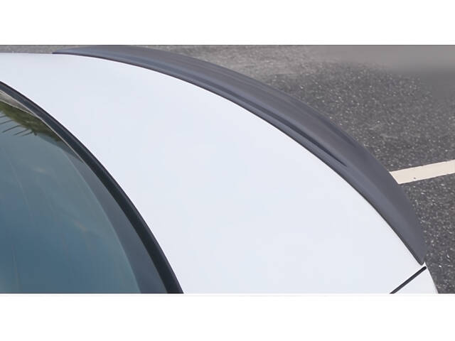 Спойлер LIP V4 (1234 Upgrade, черный) для BMW 3 серия G20/21 2018- гг - Фото 1