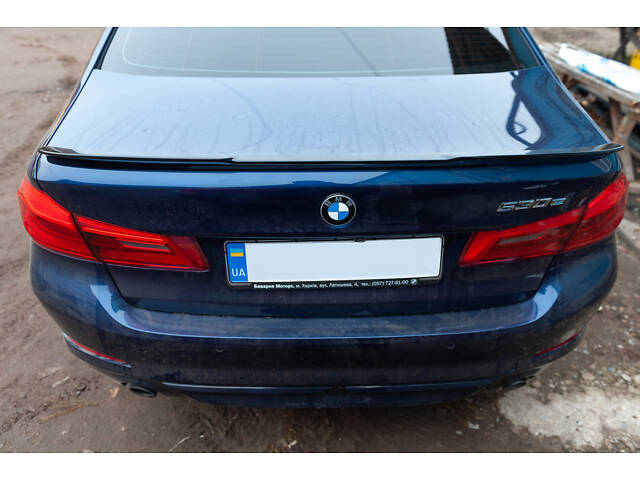 Спойлер M-Performance V1 (1234 Upgrade, черный) для BMW 5 серия G30/31 2017-2023 гг - Фото 3