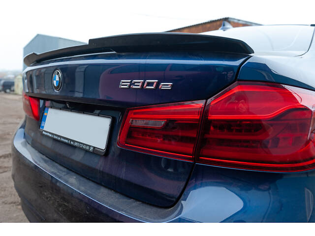 Спойлер M-Performance V1 (1234 Upgrade, черный) для BMW 5 серия G30/31 2017-2023 гг - Фото 4