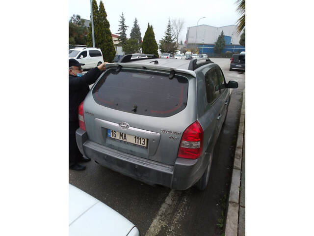Спойлер Meliset (под покраску) для Hyundai Tucson JM 2004- гг - Фото 2