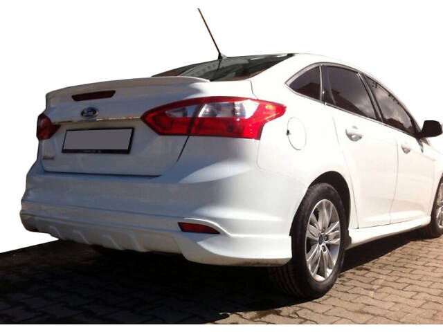 Спойлер Sedan 2015-2017 (под покраску) для Ford Focus III - Фото 1