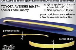 Спойлер Toyota Avensis (TA1L)