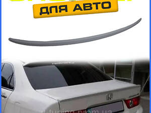 Спойлер утиный хвостик Honda Accord 2003-2008 Хонда Аккорд Седан Антикрыло