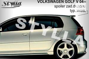 Спойлер Volkswagen Golf 5 (WG9L)