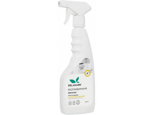 Спрей для чистки кухні DeLaMark з ароматом лимона 500 мл (4820152330673) - Фото 1