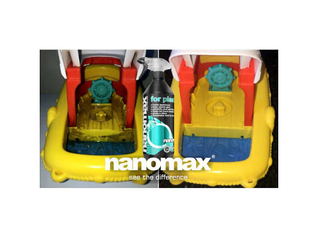Спрей для чистки кухні Nanomax Pro Очищувач для пластику 500 мл (5903240901852) - Фото 2