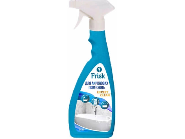 Спрей для чищення ванн Frisk Expert Clean Для акрилових поверхонь 500 мл (4820197122639) - Фото 1
