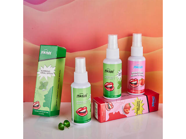Спрей для глубокого минета PinkNight Numbing Oral Spray 50 ml