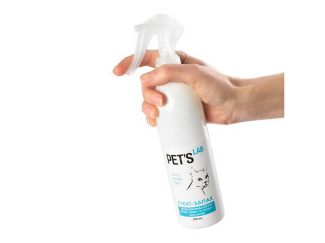 Спрей для тварин Pet's Lab Стоп-запах від життєдіяльності котів 300 мл (9751) - Фото 2