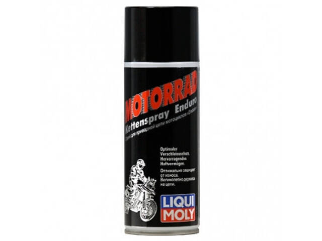 Спрей для привідного ланцюга мотоциклів 400мл Liqui Moly MOTORRAD KETTENSPRAY ENDURO Олива для техобслуговування силових ланцюгів