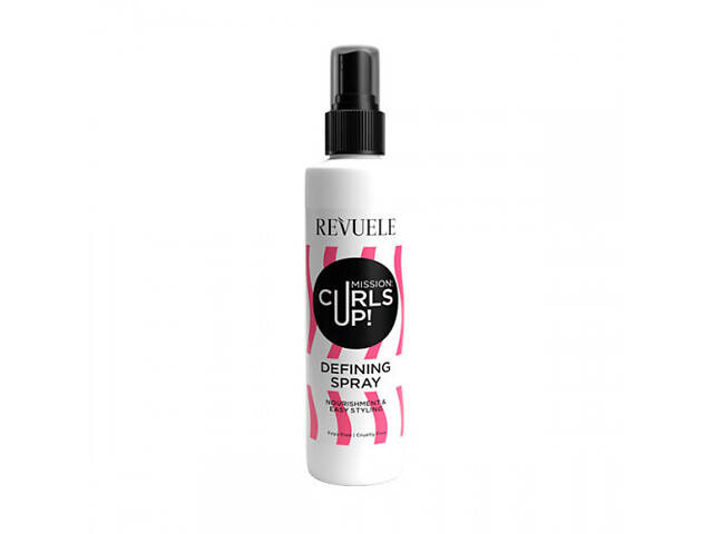 Спрей для укладки кудрявых волос Revuele Mission: Curls Up, 200мл