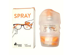 Спрей з замшевою серветкою Deliplus для чищення окулярів та оптичних пристроїв 15 мл. Bosque Verde Green Forest