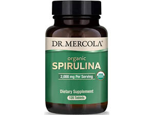 Спирулина Dr. Mercola Spirulina 2000 мг 120 таб