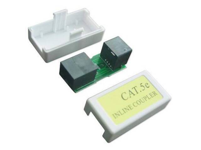 З'єднувач Cablexpert 1+1 RJ45 UTP 5e (NCA-LC5E-001) - Фото 4