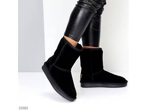 Средние женские угги ITTS натуральная замша, замшевые угги 37,39,41р код 11811