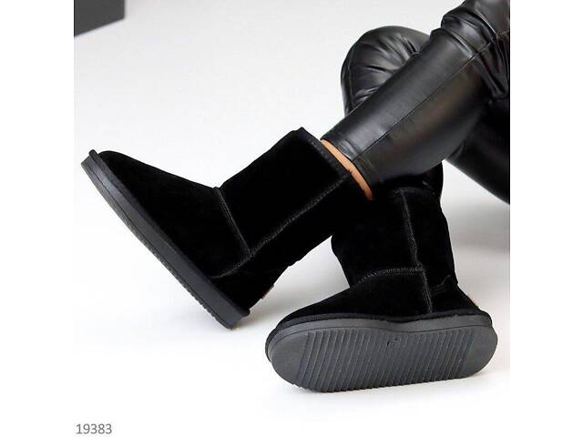 Средние женские угги ITTS натуральная замша, замшевые угги 37,38р код 11811 - Фото 10