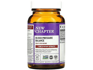 Средства для нормализации давления New Chapter Blood Pressure 60 капс