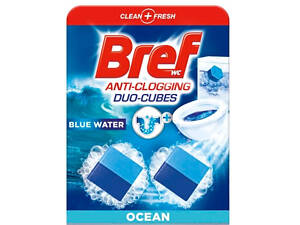 Средство для чистки унитаза Bref Дуо–Куб 100 г (9000100897242)