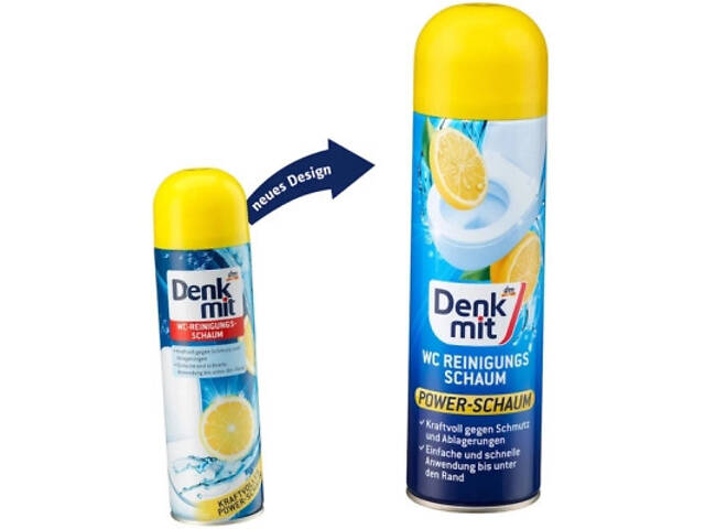 Засіб для чищення унітазу DenkMit Reinigungsschaum Zitrone Піна з ароматом лимона 500 мл (4066447790023) - Фото 3