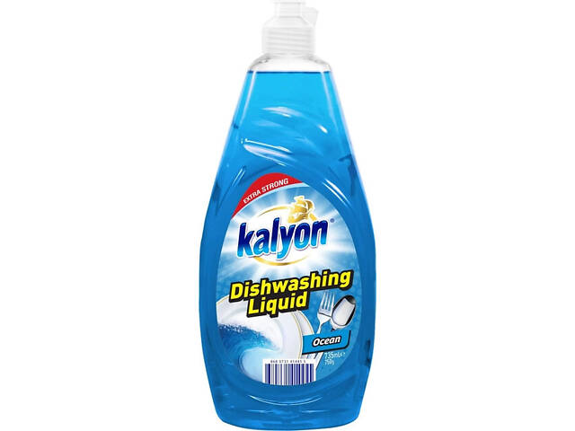 Засіб для миття посуду Kalyon Extra Океан 8680731414455 735 мл - Фото 1