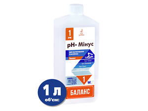 Средство для регулировки уровня Рh воды в бассейне РН- (минус) жидкий WWW 1л
