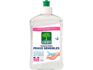 Засіб для ручного миття посуду L'Arbre Vert Чутлива шкіра 500 мл (3450605071146)