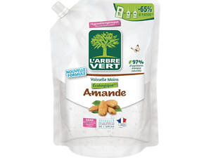 Засіб для ручного миття посуду L&apos;Arbre Vert Мигдаль запасний блок 1 л (3450601047053)