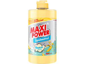 Засіб для ручного миття посуду Maxi Power Банан 500 мл (4823098411956)