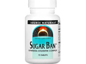 Засіб зниження цукру в крові Source Naturals Sugar Ban 75 таб