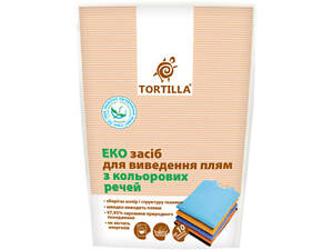Засіб для видалення плям Tortilla Еко для кольорових речей 200 г (4820049380606)