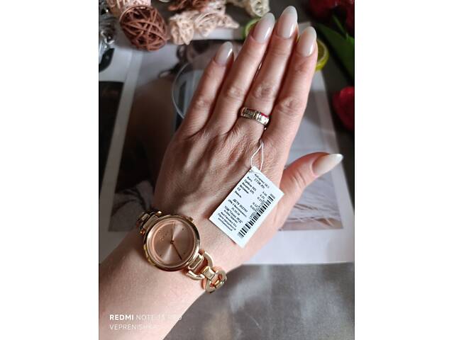 Серебряное кольцо с золотом, фианитами и красной эмалью размер 17; 18.5; 19. - Фото 2