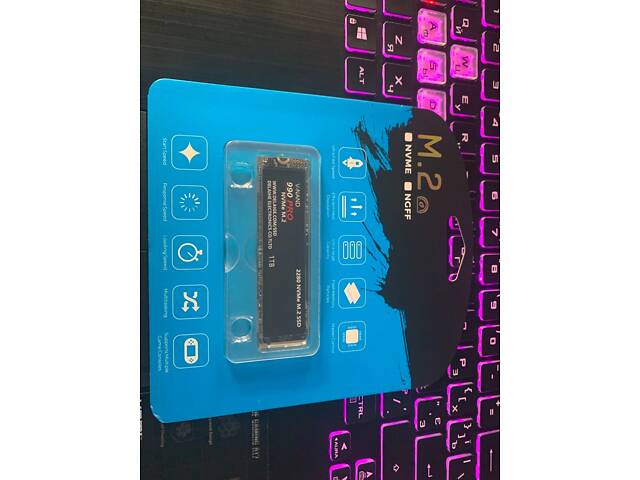 Ssd m2 NvMe Pcie 990Pro 1tb Новый - Фото 1