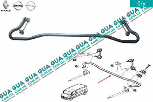 Стабилизатор передний D26.8 8200258161 Nissan / НИССАН INTERSTAR 1998-2010 / ИНТЭРСТАР 98-10, Opel / ОПЕЛЬ MOVANO 1998-2