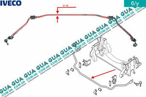 Стабилизатор передний однокатковый D18 500381091 Iveco / ИВЕКО DAILY III 1999-2006 / ДЭЙЛИ Е3 99-06, Iveco / ИВЕКО DAILY