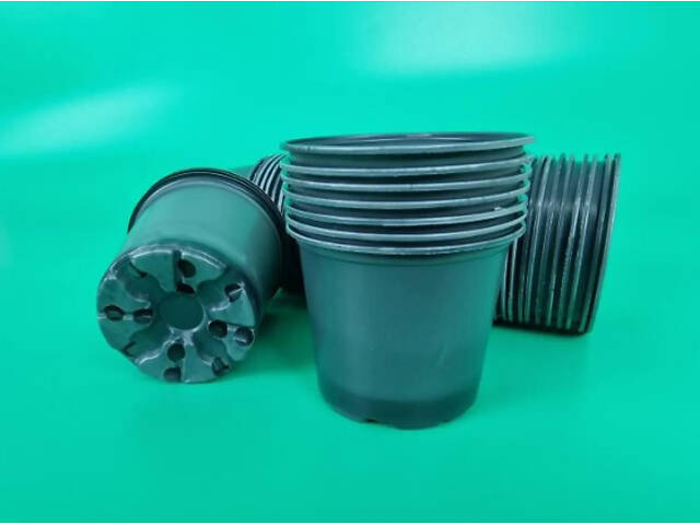 Стакан для розсади 400 мл, Ø10x8.5 см, з дренажними отворами, м'який, ящик 1000 шт. - Фото 2