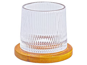 Склянка для віскі що крутиться ребриста склянка юла 300 мл