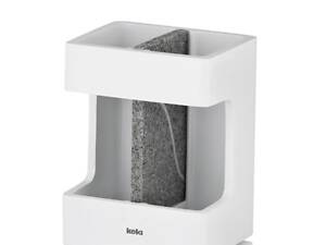 Стакан для зубных щеток Kela Сube 23693 8.5х6.5х11.5 см белый