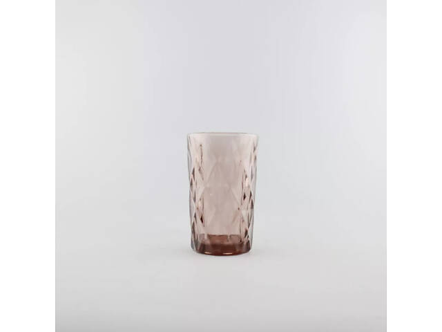 Склянка висока Versailles Кварц рожевий VS-H350QP 350 мл рожева - Фото 1