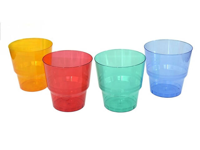 Стакани для Трайфлов (3,30грн/шт, 200мл, 1000шт/ящ) Стакан Склоподібний Стакани Пластикові Скловидні - Фото 2