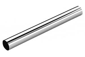 Стальная хромированная труба 3м d=25 мм толщина - 0,8 мм