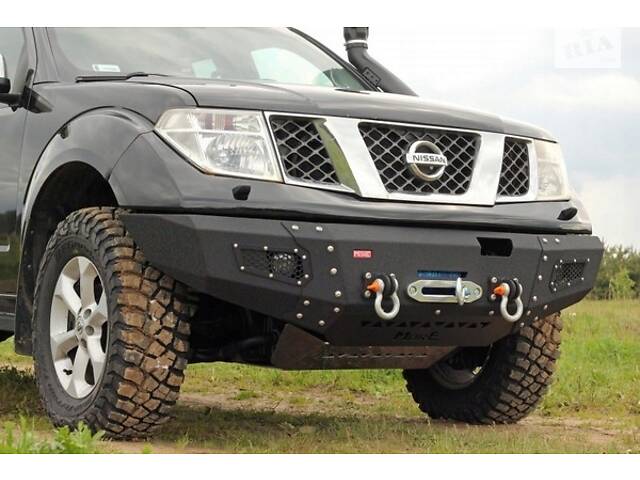 Сталевий передній бампер Детальніше 4x4 Nissan Navara D40 / Pathfinder R51 05-10