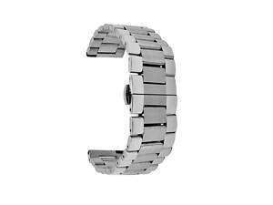 Сталевий браслет AWARDER 22 мм Silver